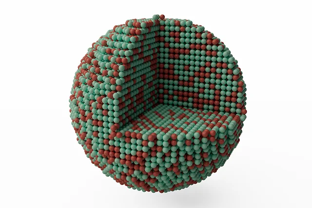 stacked notched ball