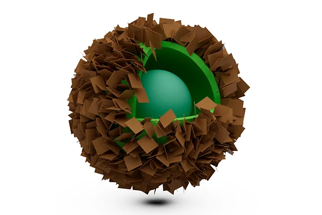 microsphere nanoflower