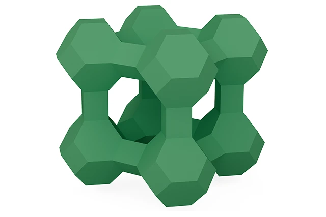 分子筛 3D模型