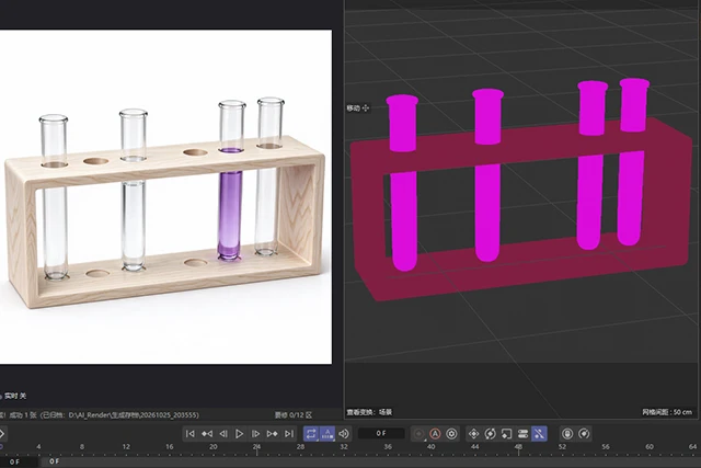 C4D AI渲染器